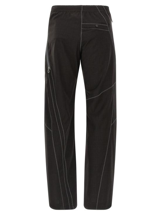 26SS 키코 코스타디노브 스트레이트 팬츠 KKSS26T1232 Brown - KIKO KOSTADINOV