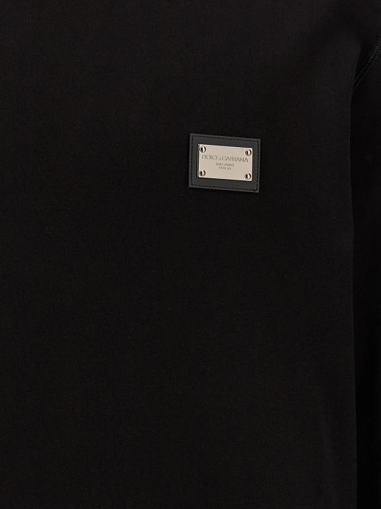 26SS 돌체앤가바나 긴팔 티셔츠 G9ABJTG7P1CN0000 Black - DOLCE & GABBANA