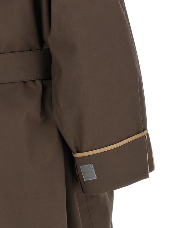 26SS 막스마라 더 큐브 트렌치 코트 2619021014600022 Brown - MAXMARA THE CUBE