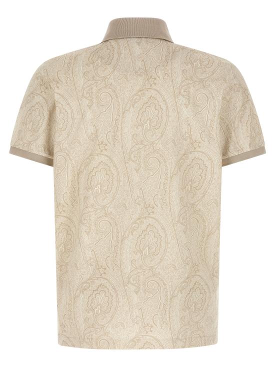 26SS 에트로 폴로 티셔츠 MRMD0004AKF84X0800 Beige - ETRO