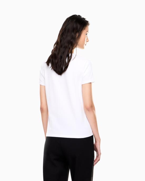 26SS 엠포리오 아르마니 반팔 티셔츠 7W001097 AF10373 U0002 White - EMPORIO ARMANI