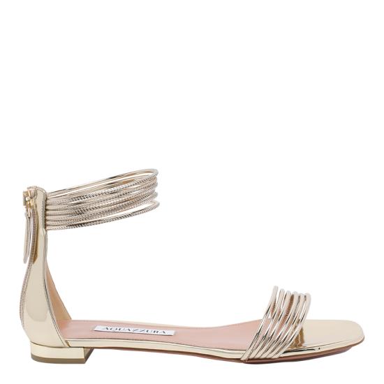 26SS 아쿠아주라 샌들 SWYFLAS0 SSYSOG Golden