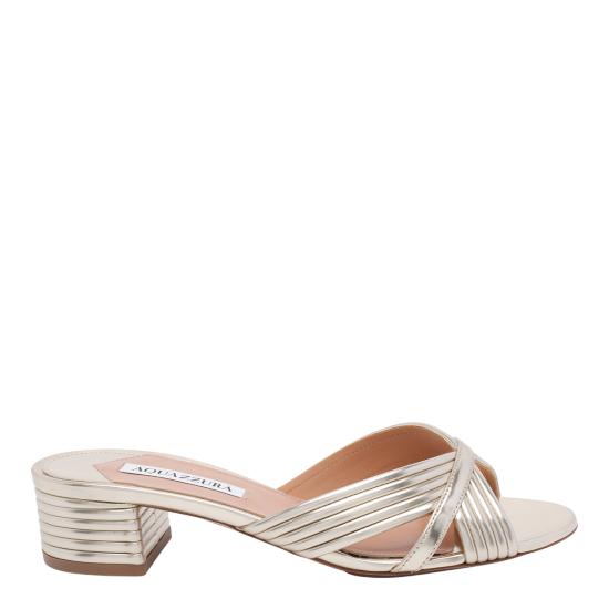 26SS 아쿠아주라 샌들 SUDMIDS3 LAMFD5 Golden