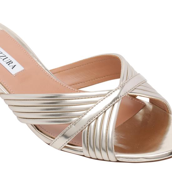 26SS 아쿠아주라 샌들 SUDMIDS3 LAMFD5 Golden - AQUAZZURA