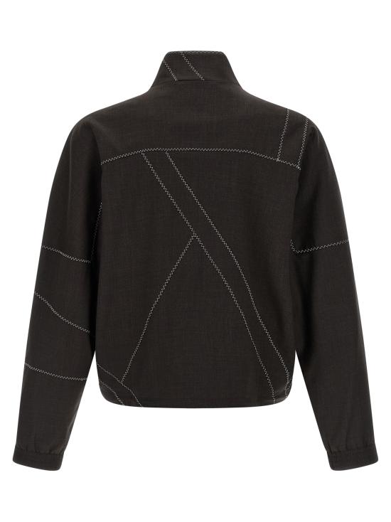 26SS 키코 코스타디노브 자켓 KKSS26J0953 Brown - KIKO KOSTADINOV