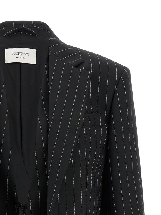 26SS 스포트막스 수트 세트 2612041051600004 Black - SPORTMAX