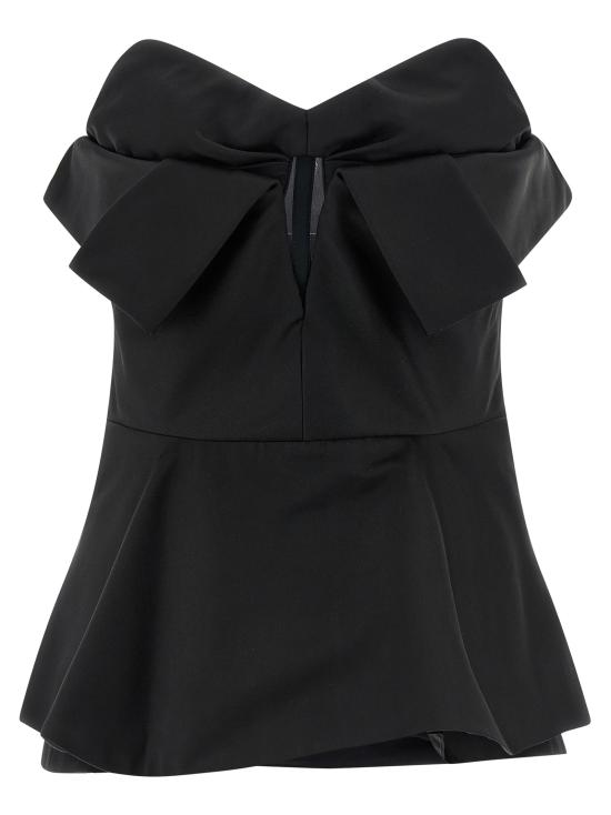 25FW 알렉산더 맥퀸 이브닝 티셔츠 839622QEAGH1000 Black