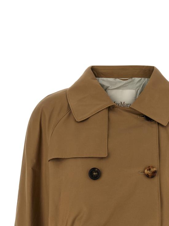 26SS 막스마라 더 큐브 트렌치 코트 2619021094600004 Brown - MAXMARA THE CUBE