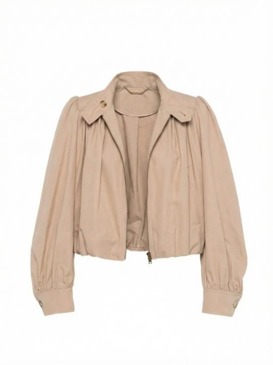 26SS 끌로에 봄버 자켓 CH26SVE20140 26A WORN BROWN