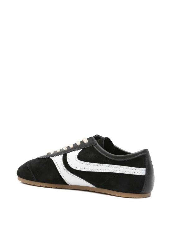 26SS 드리스 반 노튼 스웨이드 스니커즈 2610117220126 BLACK WHITE 998 - DRIES VAN NOTEN
