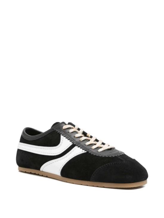 26SS 드리스 반 노튼 스웨이드 스니커즈 2610117220126 BLACK WHITE 998 - DRIES VAN NOTEN