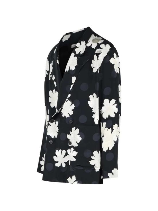 26SS 드리스 반 노튼 수트 자켓 2610207183031 BLACK 900 - DRIES VAN NOTEN