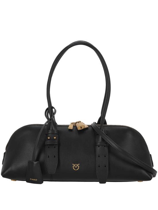 26SS 핑코 토트백 106169 A0QOZ99Q NERO ANTIQUE GOLD