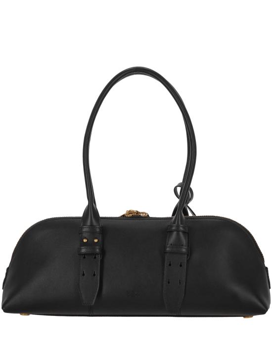 26SS 핑코 토트백 106169 A0QOZ99Q NERO ANTIQUE GOLD - PINKO