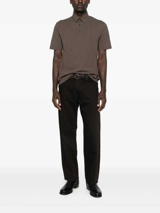 26SS 에르노 폴로 티셔츠 JPL00115U52005 8800 MORO - HERNO