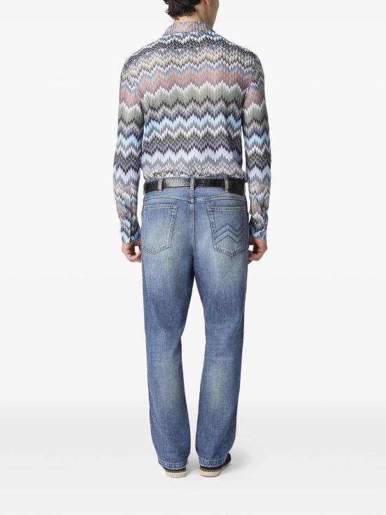 26SS 미소니 긴팔 셔츠 US26SJ02BR014T S91RM MULTI - MISSONI