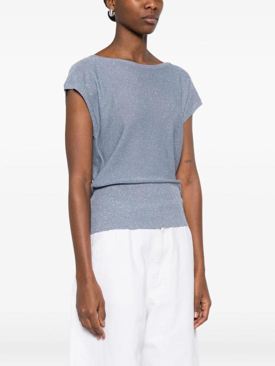 26SS 에르노 스웨터 MG000226D76089 9128 AZZURRO GRIGIATO - HERNO