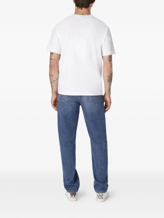 26SS 미소니 반팔 티셔츠 BS26SL00BJ00QP S01KS BASE GREEN - MISSONI