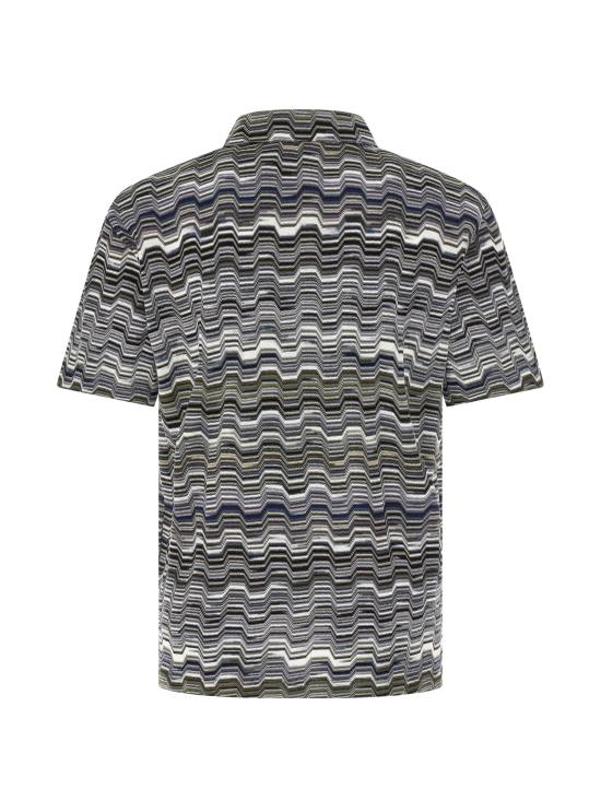 26SS 미소니 폴로 티셔츠 US26S20BBR014O S616H GREEN TONES - MISSONI