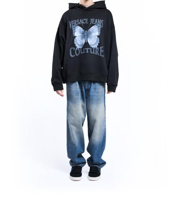 25FW 베르사체 후드 티셔츠 79GAIP07 CF01P 899 NERO - VERSACE