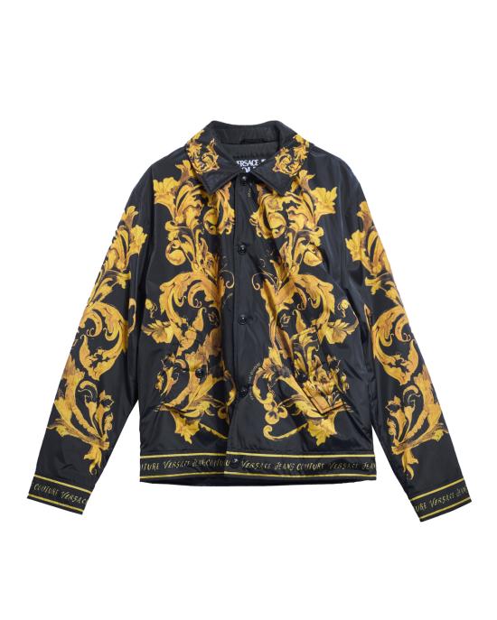 25FW 베르사체 자켓 79GASD18 CQ20D G89 NERO MULTI