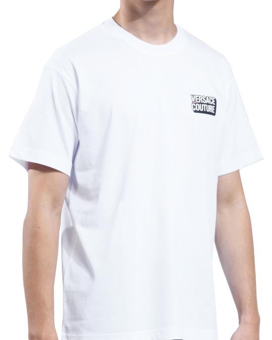 25FW 베르사체 반팔 티셔츠 79GAHP10 CJ01P 003 BIANCO - VERSACE