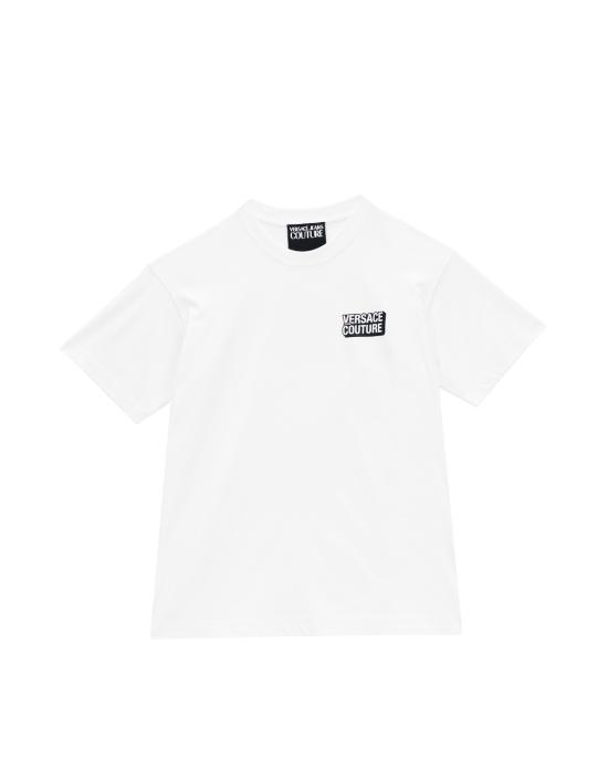 25FW 베르사체 반팔 티셔츠 79GAHP10 CJ01P 003 BIANCO