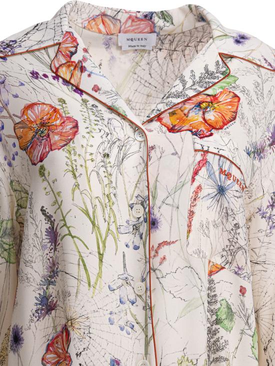 26SS 알렉산더 맥퀸 블라우스 861422QZAQV9015 White - ALEXANDER MCQUEEN