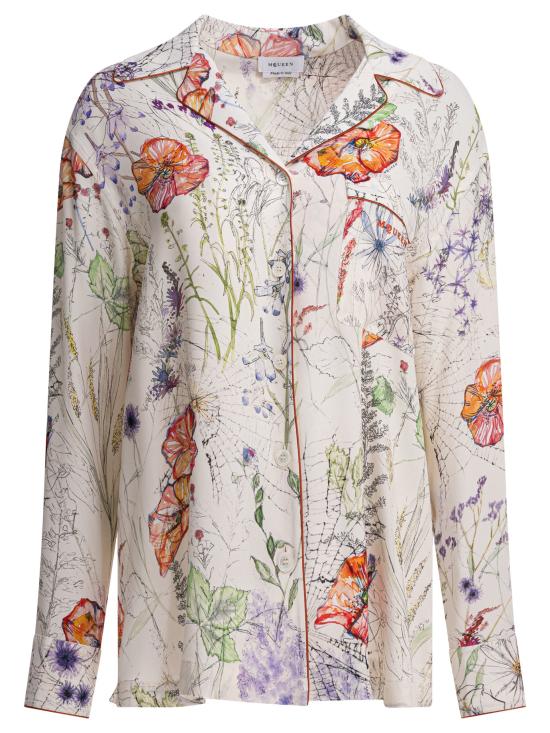 26SS 알렉산더 맥퀸 블라우스 861422QZAQV9015 White