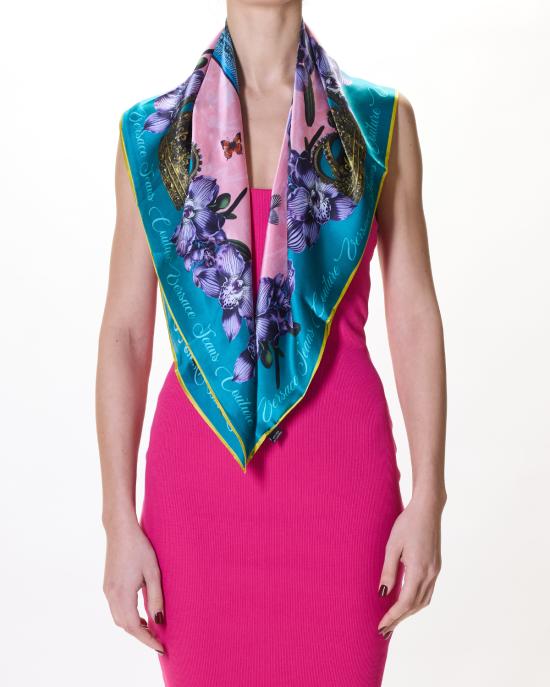 25FW 베르사체 머플러/스카프 79HA7H02 ZG404 U58 AZZURRO - VERSACE