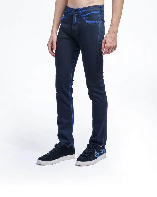 25FW 베르사체 데님 팬츠 79GAB5R0 EW015D29 U37 BLU - VERSACE