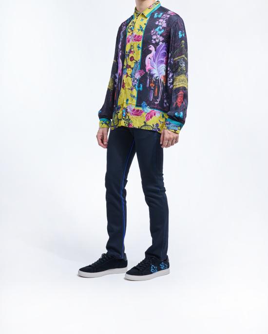 25FW 베르사체 긴팔 셔츠 79GAL21C NS689 ms3 MULTICOLOR - VERSACE