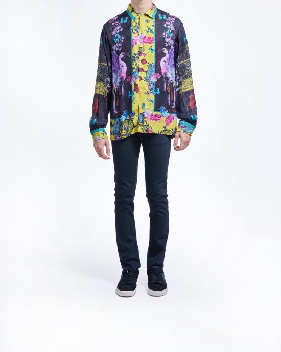 25FW 베르사체 긴팔 셔츠 79GAL21C NS689 ms3 MULTICOLOR - VERSACE