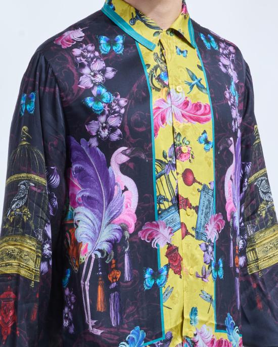 25FW 베르사체 긴팔 셔츠 79GAL21C NS689 ms3 MULTICOLOR - VERSACE