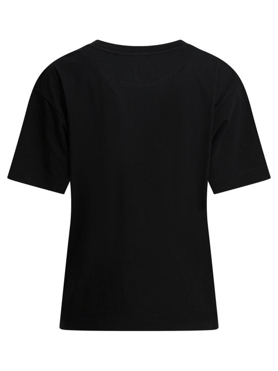 26SS 알렉산더 맥퀸 반팔 티셔츠 858325QLAE61000 Black - ALEXANDER MCQUEEN