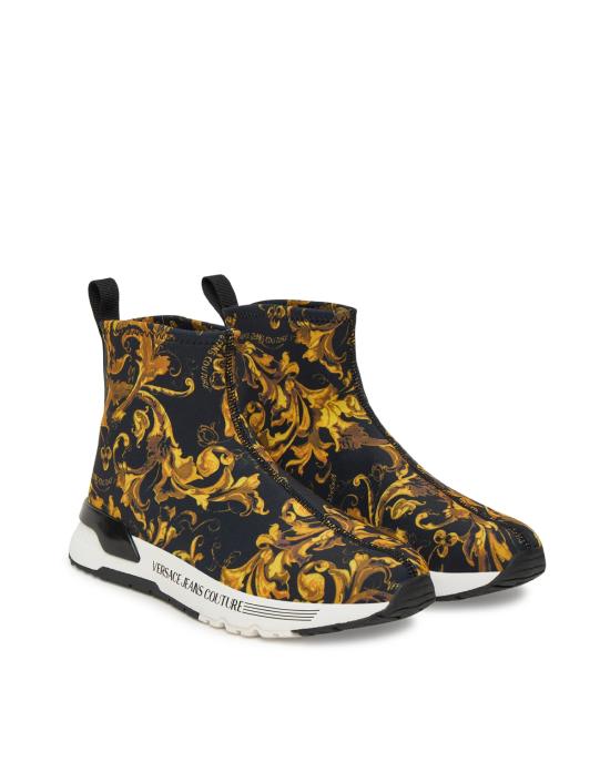 25FW 베르사체 스니커즈 79VA3SA4 ZSC98 G89 black gold NERO ORO - VERSACE