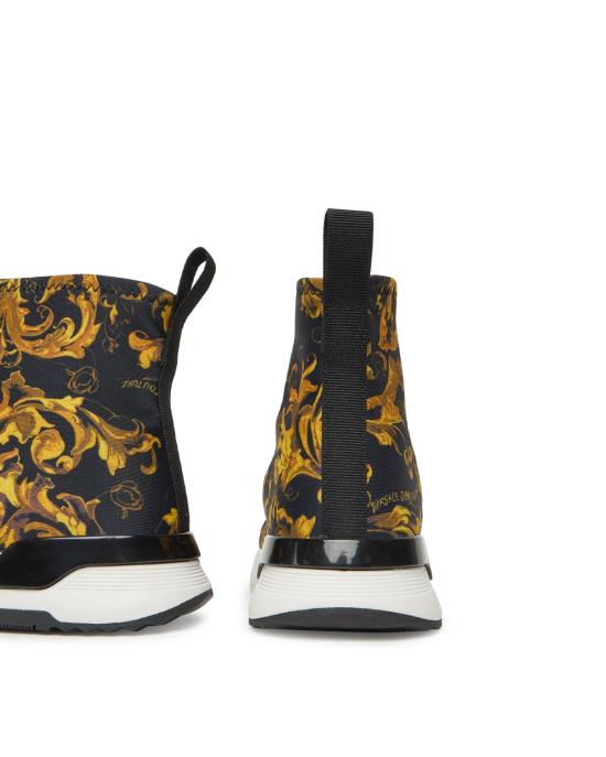 25FW 베르사체 스니커즈 79VA3SA4 ZSC98 G89 black gold NERO ORO - VERSACE