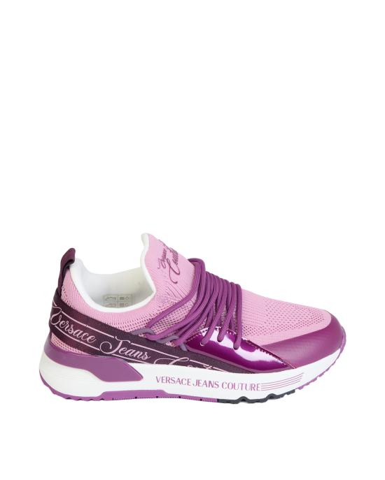 25FW 베르사체 Dynamic 다이나믹 로고 스니커즈 79VA3SA8 ZSC96 459 dusty rose ROSA