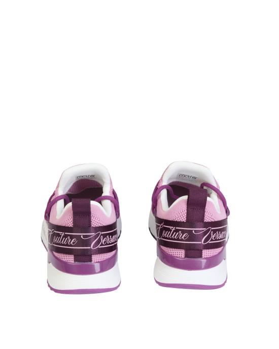 25FW 베르사체 Dynamic 다이나믹 로고 스니커즈 79VA3SA8 ZSC96 459 dusty rose ROSA - VERSACE