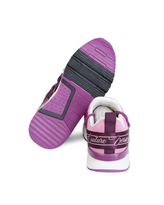 25FW 베르사체 Dynamic 다이나믹 로고 스니커즈 79VA3SA8 ZSC96 459 dusty rose ROSA - VERSACE