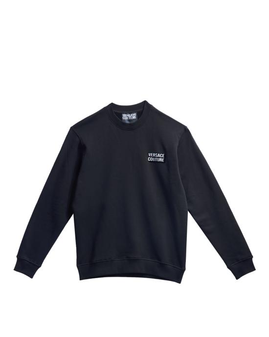 25FW 베르사체 긴팔 티셔츠 79GAIP02 CF01P 899 NERO