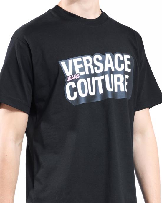 25FW 베르사체 반팔 티셔츠 79GAHP02 CJ01P 899 NERO - VERSACE