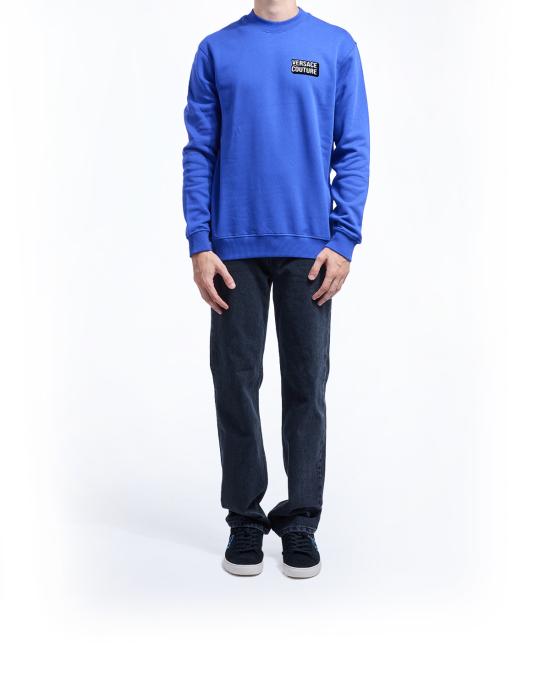 25FW 베르사체 후드 티셔츠 79GAIP02 CF01P 289 BLU - VERSACE