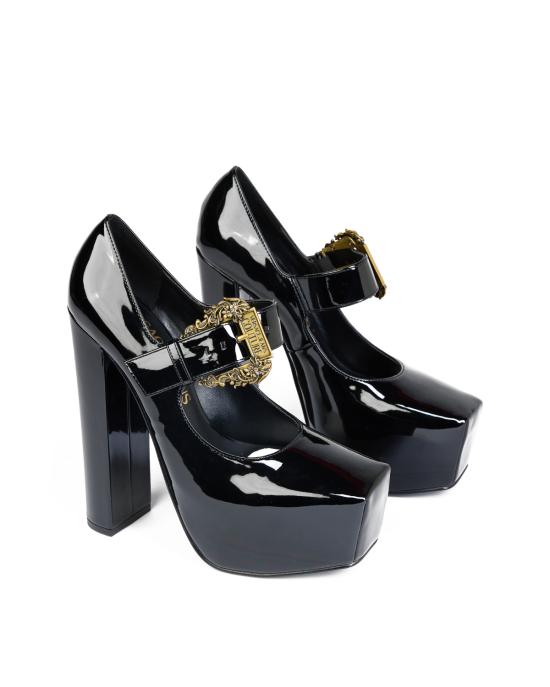 25FW 베르사체 힐/펌프스 79VA3S03 ZS859 899 black NERO - VERSACE