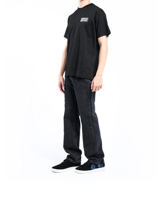 25FW 베르사체 반팔 티셔츠 79GAHP10 CJ01P 899 NERO - VERSACE