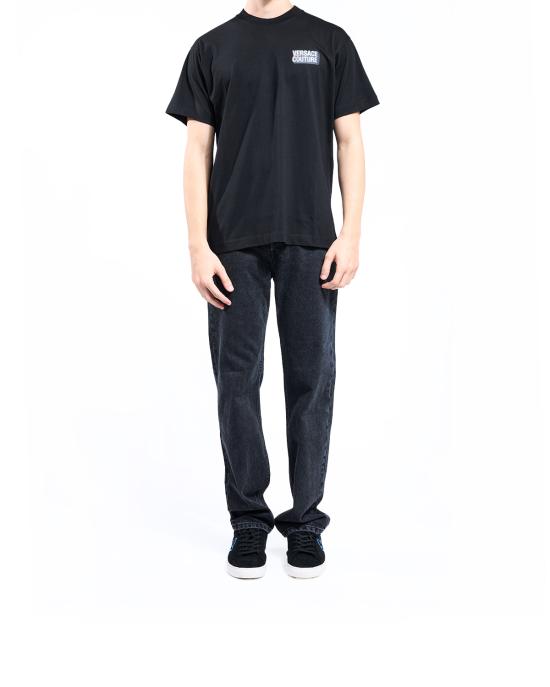 25FW 베르사체 반팔 티셔츠 79GAHP10 CJ01P 899 NERO - VERSACE