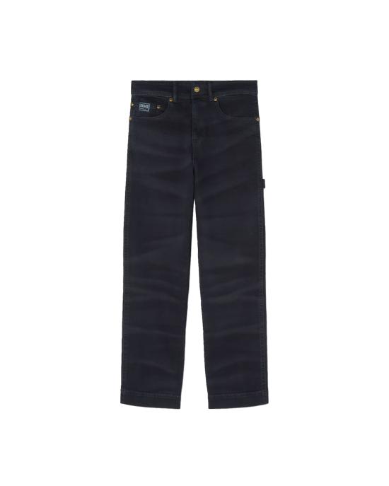 25FW 베르사체 데님 팬츠 79GAB5R0 DW108D28 906 blue black BLU NOTTE