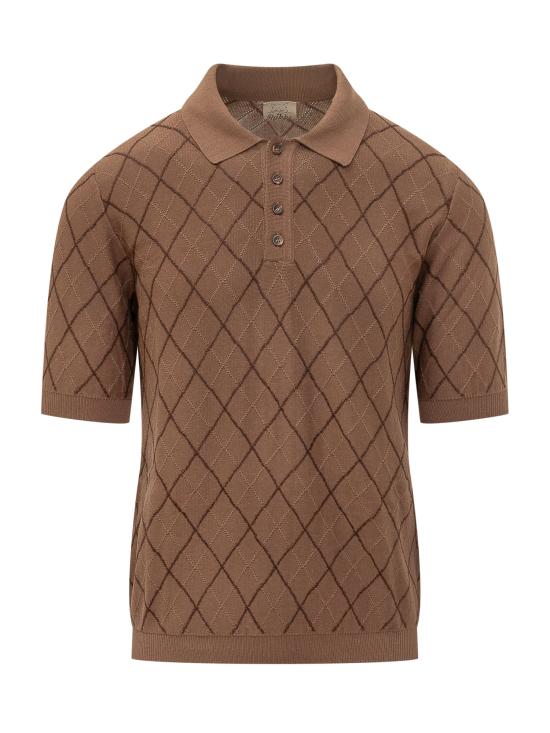 26SS 라키 폴로 티셔츠 THELEGEND CIOCCOLATO