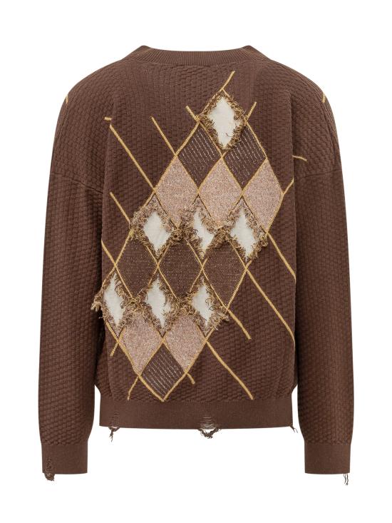 26SS 라니우스 스웨터 S6LAMACA196 920 CIOCCOLATO - LANEUS