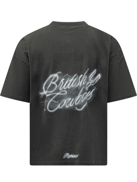 26SS 리프레젠트 반팔 티셔츠 MLM100592 04 STAINED BLACK - REPRESENT